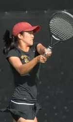 Danielle Lao wins the 2010 ITA Southwest Regional Singles Championship.