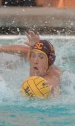 The Trojans take on two on Saturday at McDonald's Swim Stadium.