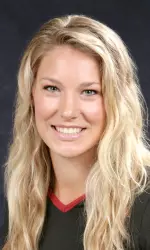 Alexis Olgard hit .700 with seven kills and no errors in Friday's 3-0 sweep of Washington State