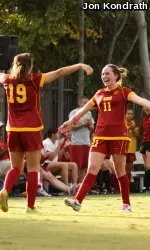 Karter Haug had an assist and the game-winning goal today vs. WSU.