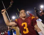 Carson Palmer with the Shillelagh in 2002.