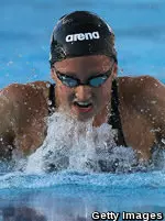 Rebecca Soni at the 2010 Pan Pacific Championships.