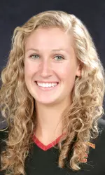 Katie Fuller had nine kills and hit .350 in Sunday's 3-0 loss at No. 3 Stanford
