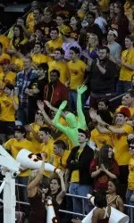 USC will be looking for help from its "6th man" when it hosts rival UCLA at the Galen Center on Feb. 14. USC is 0-3 vs. UCLA at the Galen Center.