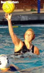 Alexandra Kiss scored three goals today for the Trojans.