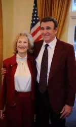 USC Director of Track And Field Ron Allice and his wife, Sharlene.