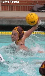 Forel Davies had a hat trick this morning vs. Michigan.