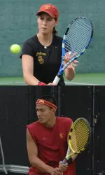 Maria Sanchez and Daniel Nguyen made it a USC sweep of Pac-10 Player of the Week.