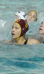 Sarah Van Norman scored back-to-back goals for USC today.