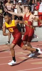 Joey Hughes will be running as part of USC's relay team at the Texas Relays this week.