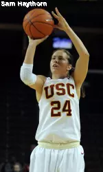 Ashley Corral led all wth 20 points today.