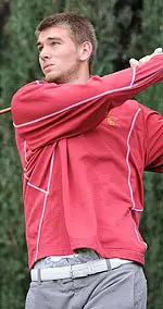 Freshman T.J. Vogel tied for eighth at the U.S. Intercollegiate, his third top 10 finish in his past four events.
