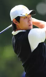 Steve Lim carded a collegiate best 65 in the second round today of the ASU Thunderbird Invitational.