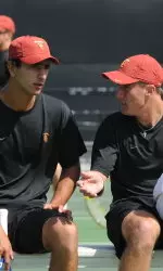 Robert Farah and Steve Johnson are seeded No. 1 in doubles action.