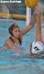 Joelle Bekhazi scored eight goals today for the Women of Troy.