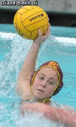 Dominique Sardo's steal and score got USC up by two against Cal in today's semis.