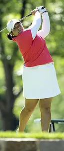 Lizette Salas managed par on Thursday in the NCAA Championships third round.