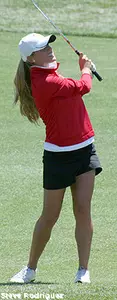 Senior Belen Mozo was 1-under in her final round as a Trojan.