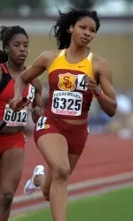 Senior Myra Hasson utilized an amazing final kick in her women's 400m race to earn her way into tomorrow's quarterfinals and a chance to advance to the NCAA Championships being held in Eugene, Ore.