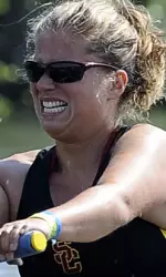 USC's Carin Andersson helped USC make the Varsity Four Grand Final.