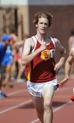 John Carley played 12th in the men's 1500m race with a PR of 3:53.27.