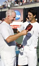 Peter Smith and Robert Farah are the ITA National Coach and Player of the Year.