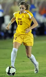 Ashli Sandoval scored the winner in her first game back in almost a year.