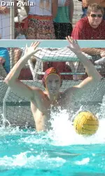 Junior Joel Dennerley moved up to No. 8 all-time in career saves at USC today.