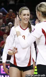 Junior middle blocker Lauren Williams was voted most valuable player by her teammates during last Sunday's banquet to celebrate the 2010 USC women's volleyball season