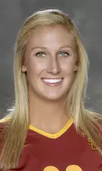 Katie Fuller had 12 kills and 13 digs while hitting .500 in Sunday's 3-0 sweep at Utah