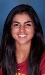 Zoe Scandalis had a winning singles run at ITA All-American prequalifying.