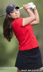 Senior Inah Park led USC golfers Friday with a 73.