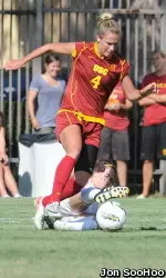 Ashley Freyer scored her 12th career goal today at Colorado.