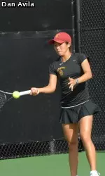 Danielle Lao moves into a rematch with Stanford's Nicole Gibbs tomorrow in New York.