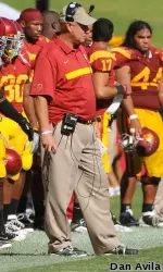Second-year associate head coach John Baxter