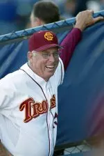 Former USC head coach Mike Gillespie will be honored prior to the Alumni Game on Sunday (Feb. 13). The scoreboard at Dedeaux Field will be renamed the Mike Gillespie Scoreboard.