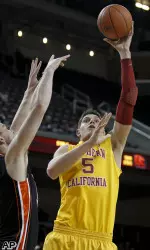File: Nikola Vucevic had 22 points and 15 rebounds for USC.