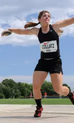 Alex Collatz had a national high school best discus throw of 180-9 last season.