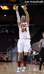 Ashley Corral nailed seven 3-pointers today to beat the Bears.