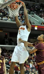 Senior Alex Stepheson had 14 points and 16 rebounds to lead USC to a Pac-10 Tournament quarterfinal win vs. California on Thursday.