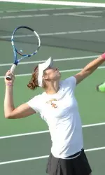 Maria Sanchez won her 22nd straight match Wednesday.