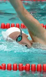 Freshman Kasey Carlson became the first Trojan to qualify for the NCAA final in the 50y free since 1999.
