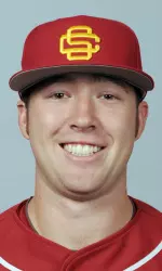 Garret Houts went 2-for-4 in Tuesday's 4-0 loss at home against UC Irvine