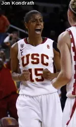 Briana Gilbreath is an AP All-America honoree as a junior.