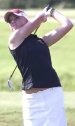 Sophia Popov carded her team-best fifth round in the 60s this year with a 69.