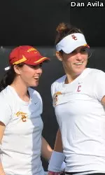 Kaitlyn Christian and Maria Sanchez are up for doubles semis action on Saturday in Ojai.