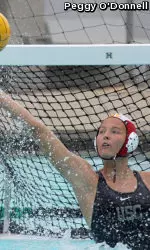 Flora Bolonyai tallied 12 saves for the Trojans today.