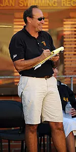 Swimming head coach Dave Salo received a five-year contract extension, USC A.D. Pat Haden announced Tuesday.