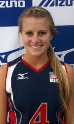 Incoming freshman setter Hayley Crone is playing with the United States A2 Junior National Team. The team is currently in England for training sessions before competing in the 2011 European Global Challenge next week in Croatia.