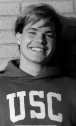 Timothy Olyphant, as a member of the USC swim team.
